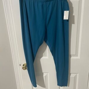 2x nwt teal leggings